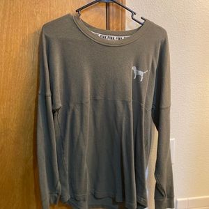 Pink long sleeved shirt